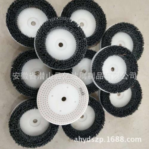刷子厂家定制 圆盘清洗刷 pp 610尼龙刷丝研磨抛光洗地车圆刷盘